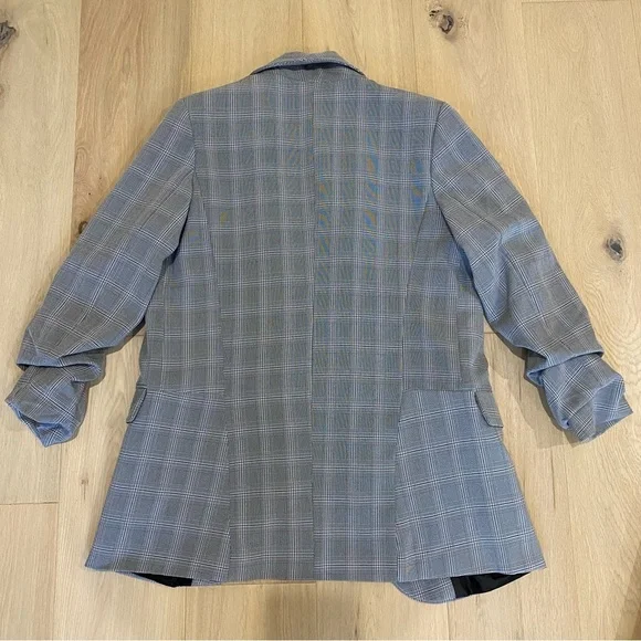 Another Story | Grey Plaid Blazer Suit Jacket 🤍 - Picture 4 of 8